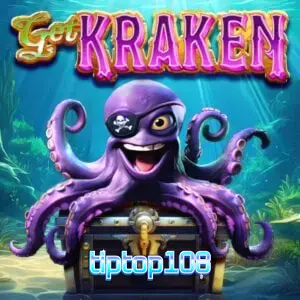 Tampilan visual slot Get Kraken dengan simbol Kraken di gulungan tengah